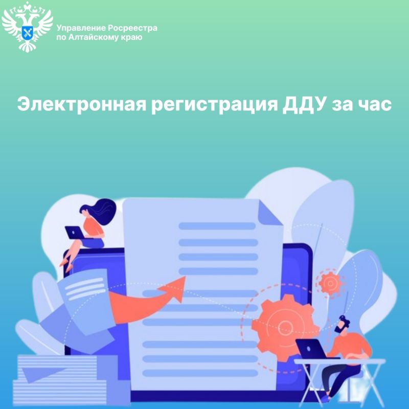 Электронная регистрация ДДУ за час