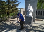 В преддверии празднования 75- летия Победы в ВОВ Администрация Благовещенского поссовета приняли активное участие в акциях
